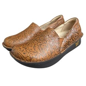 Alegria Keli Embossible Tawny Shoes Women’s Size 38